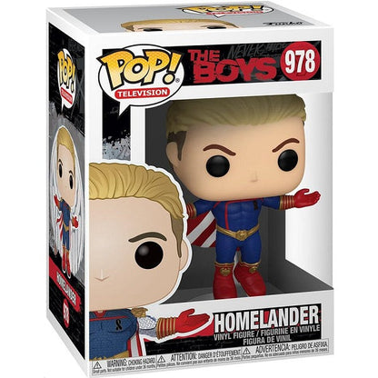 Funko Pop ! TV The Boys - (978) Homelander Levitating Figure Patriota 9cm