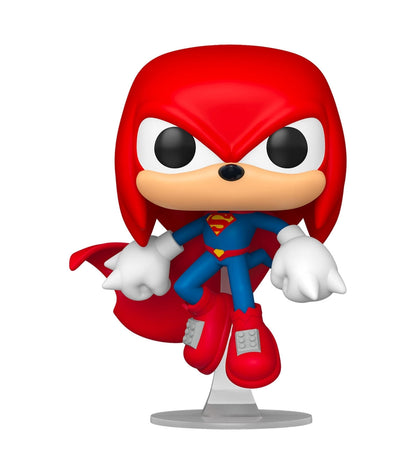Funko Pop! Heroes DC X Sonic the Hedgehog - (596) Knuckles als Superman 9cm