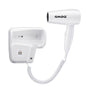 WALL-MOUNTED HAIR DRYER FOR HOTELS BATHROOMS CHANGING ROOMS BARS + USB