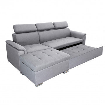 Divano componibile design moderno con chaise longue