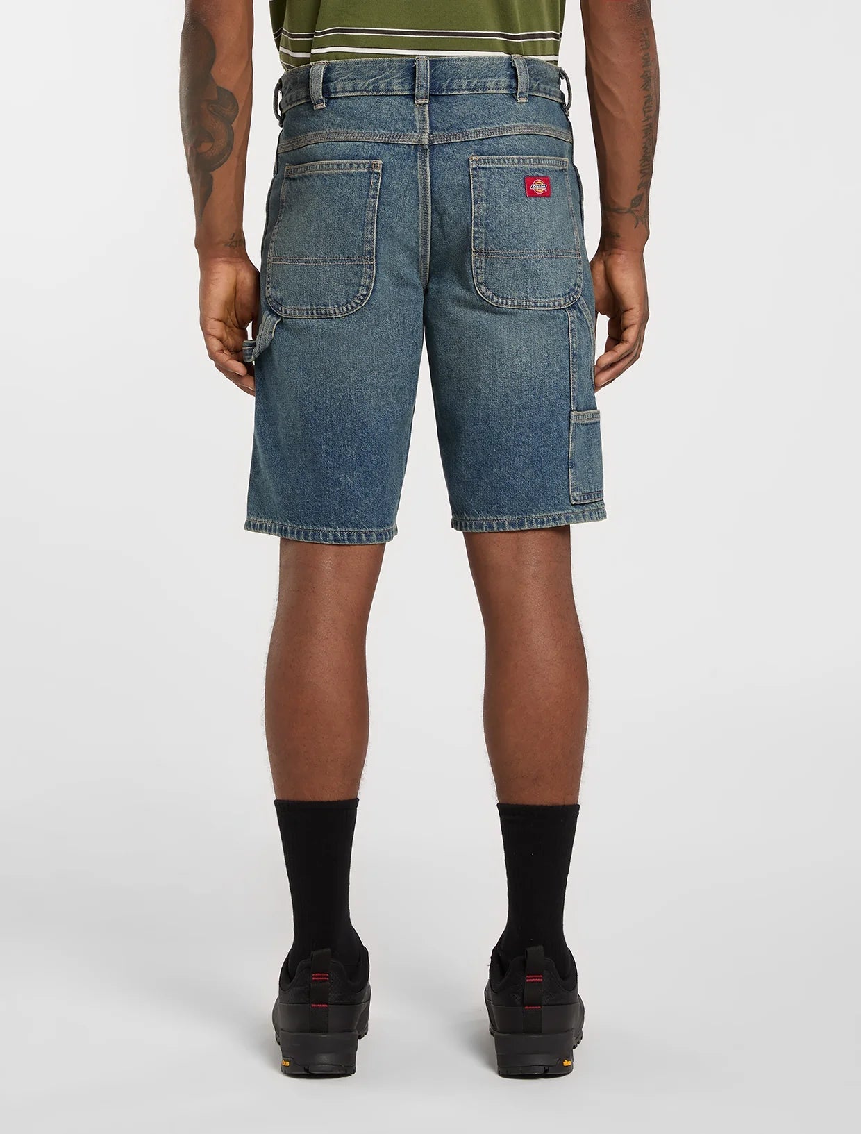 Dickies Shorts Denim Uomo Carpenter 993 11-Inch DK0A88FCL231 Blu
