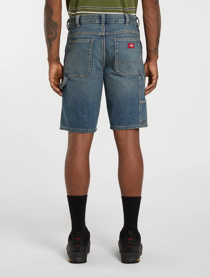 Dickies Shorts Denim Uomo Carpenter 993 11-Inch DK0A88FCL231 Blu