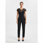Relish Body BASIS maniche corte con inserti tulle più pizzo RDP2603006066 1199 nero