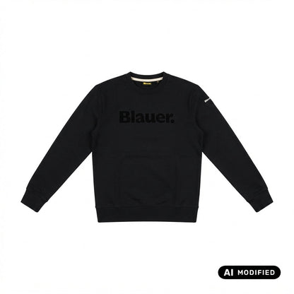 Blauer felpa girocollo da uomo Crosby 26WBLUF3317 007693 888 blu
