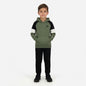 Champion Felpa Junior Chiusa con Cappuccio 307715 GS548 Verde