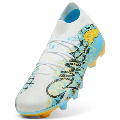 Puma FUTURE 9 MATCH PLAYMAKER FG/AG 109217 01 Uomo Bianco - Scarpe Calcio Uomo FG/AG