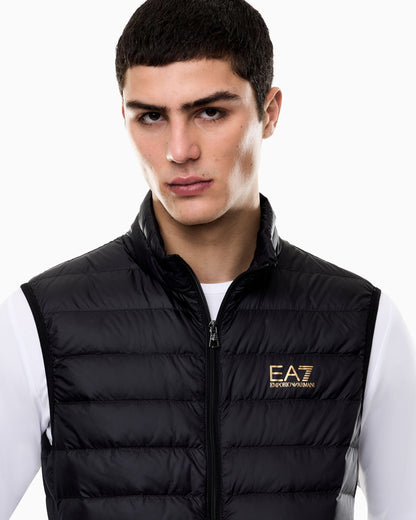 EA7 Emporio Armani Gilet Packable Uomo 8NPQ06 PNGPZ Nero Train Core PE26