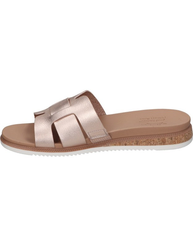 Skechers BOBS Desert Kiss Low Peak Look 114707/RSGD Rosa Gold – Sandali Donna Vegan