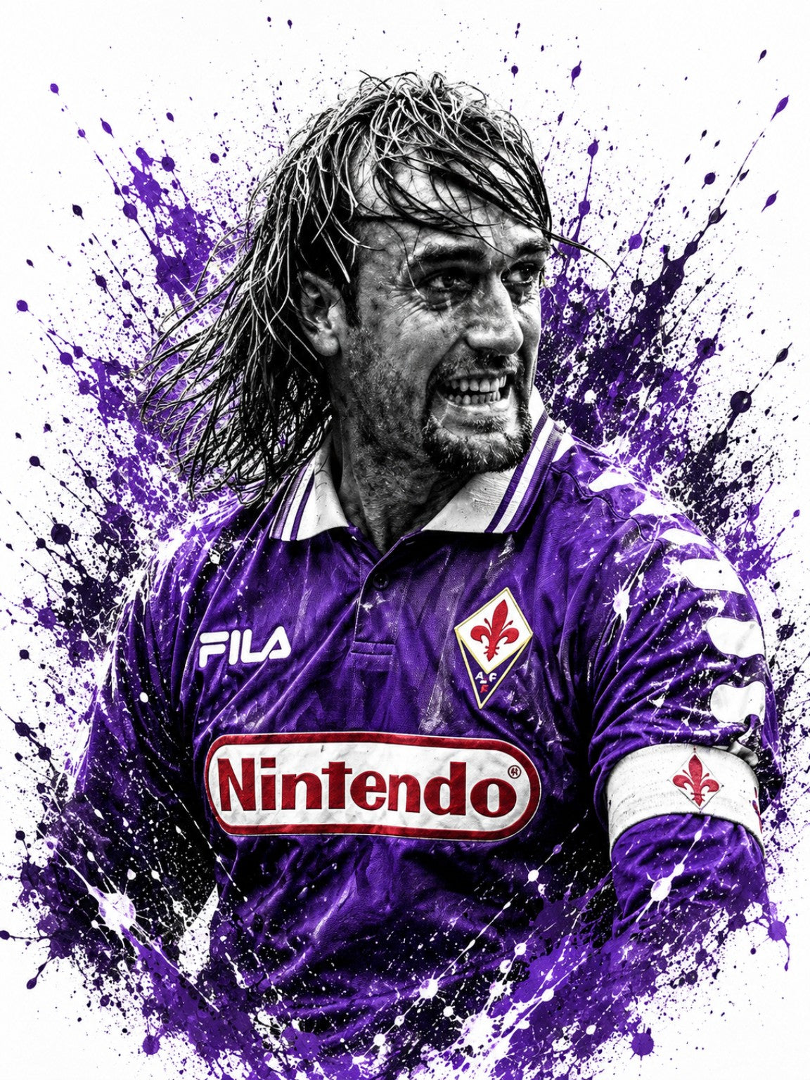 Batistuta – Icone da Stadio | T-Shirt Special Edition