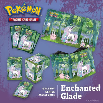 Ultra Pro Pokémon Sammelmappe Portfolio 9-Fächer Pro 360 Karten Enchanted Glade