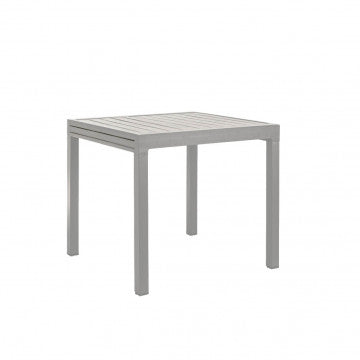 Tavolo Hawaii allungabile in alluminio - 90/180 x 90