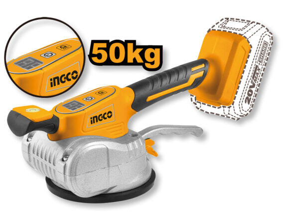 Vibrationssauger 20V P20S – 50 kg Saugkraft, 12 Geschwindigkeiten (Nur Gehäuse)