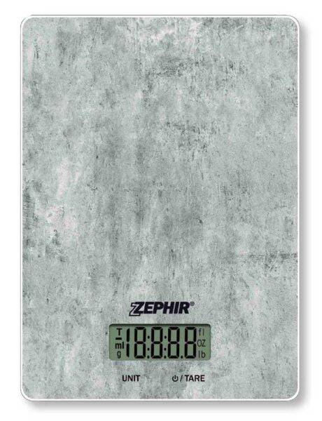 Bilancia da Cucina Digitale 15 kg Zephir Effetto Pietra