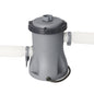 3,028 L/h cartridge filter pump for pools, easy installation