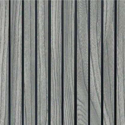 Pannello Murale in PVC con Doghe Effetto Legno 3D