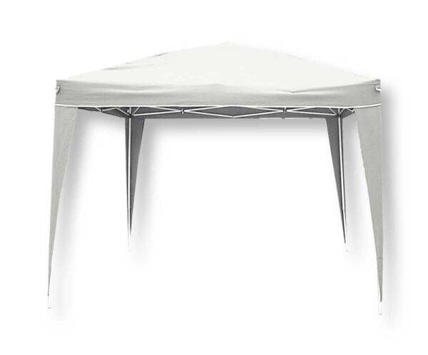 Faltbares Pavillon, ausziehbar, 3x3, weiß, 787/31
