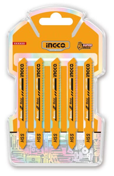 Set 5 lame seghetto alternativo HSS – Per metallo, blister resistente