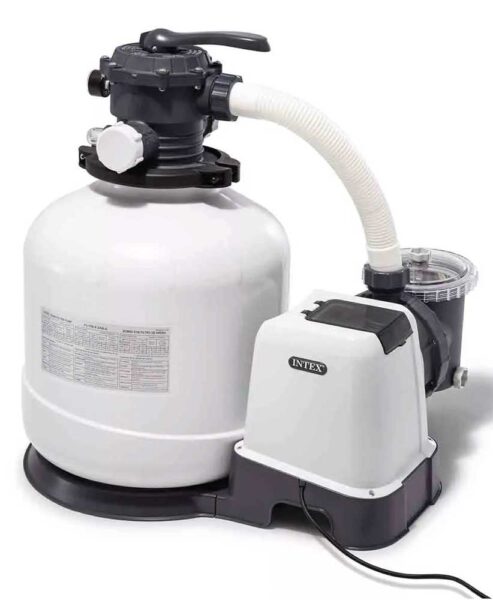 WiFi-Sandfilteranlage für Pools 7900 Liter/Minute - 6 Positionen mit Timer