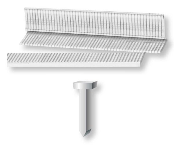 Chiodini 10 mm, 5000 pz, compatibili con chiodatrice HSG1406