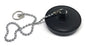 Sink plug with black PVC chain d.47 pack of 25 pcs