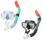 "Ocean" Mask and Snorkel Set 14+ Years, Tempered Glass, Dry-Top