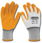 Ingco XL Latex Gloves, Cotton/Polyester Knit, CE Certified EN388-2132X