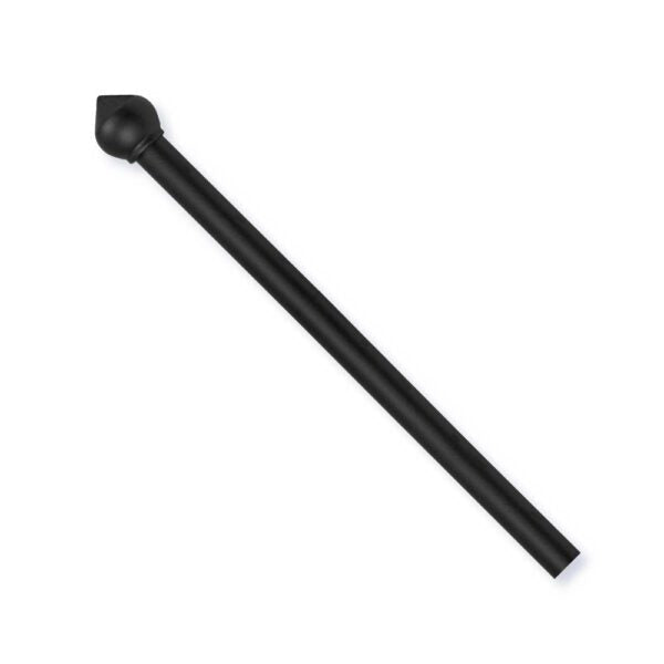 Ausziehbare Vorhangstange aus Stahl 120-210cm Kugel