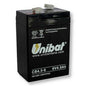Unibat 6V 5Ah Sealed Lead-Acid SLA Service Battery