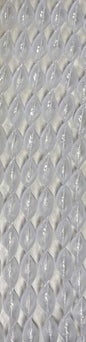 Pearlized transparent PVC insect screen with UV filter