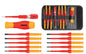 Set of 12 Insulated Screwdrivers 1000V INGCO – VDE/GS Certified, bag included