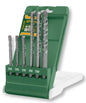 6 Pcs SDS Plus Masonry Drill Bit Set in Plastic Box