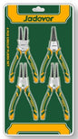 Set 4 Sicherungsringzangen 180MM – Profi