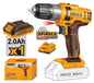 20V Cordless Drill, 45 Nm, with 2.0Ah Battery and Charger
