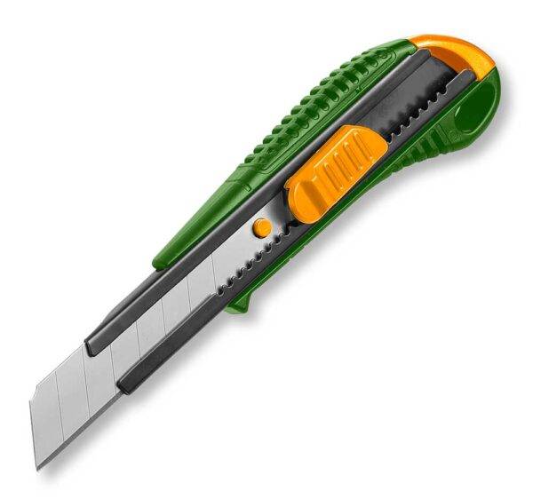 Cutter mit 18×100 mm Klinge und flachem Schieber