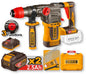 42V SDS Plus 4.5J Cordless Rotary Hammer/Demolition Hammer - 2 x 2.5Ah Batteries