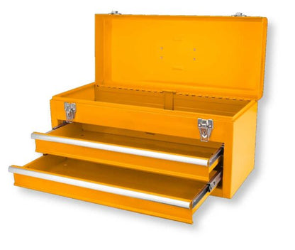 Cassetta Portattrezzi in Metallo 2 Cassetti 520x218x243mm - Acciaio 6,6kg