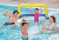 Inflatable Floating Water Polo Goal 142x76 cm with Ball