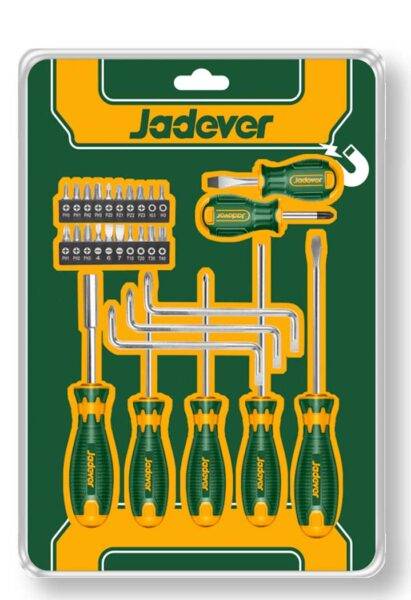 30-teiliges Schraubendreher-Set – CR-V mit Bits, magnetischen und Z-Schraubendrehern