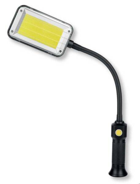 LED-Taschenlampe FLEXY wiederaufladbar – Flexibles Arbeiten mit Magnet – 1000 Lumen