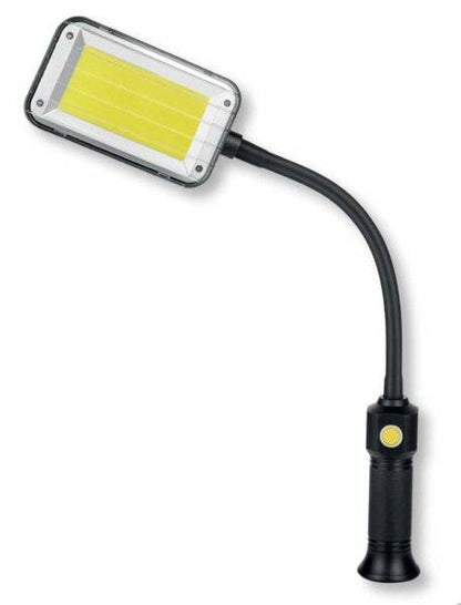 LED-Taschenlampe FLEXY wiederaufladbar – Flexibles Arbeiten mit Magnet – 1000 Lumen