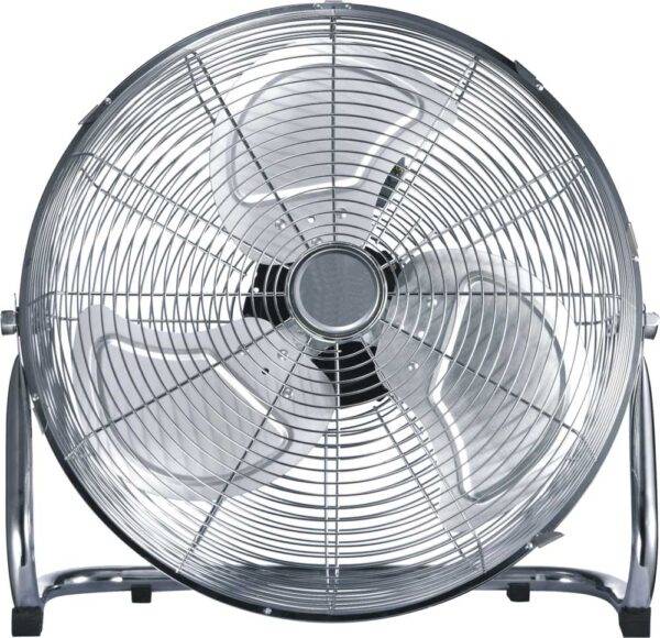 Ventilatore Alta Velocità Cromo 100W Ø 50 cm – 3 Pale, 3 Velocità