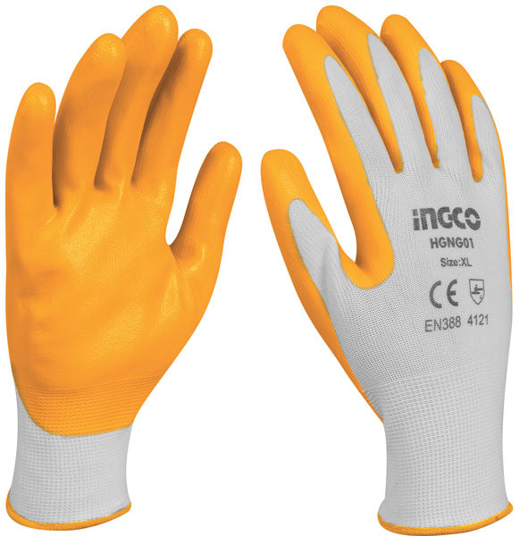 Nitrilhandschuhe XL Ingco, PSA, Chemikalienbeständigkeit, Komfort, leicht anzuziehen