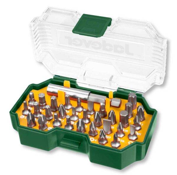 Set 32 Pezzi Bit e Portabit CR-V in Box di Plastica