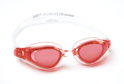 Schwimmbrille Erwachsene, Antibeschlag, UV-Gläser, Silikon, 3 Farben