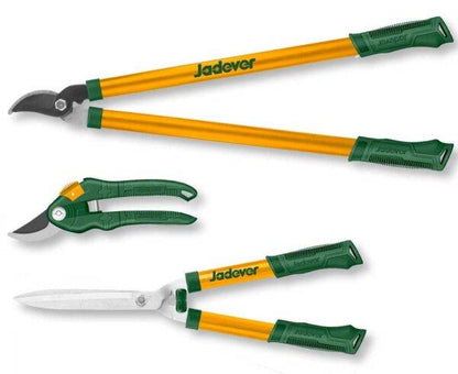Gartenscheren-Set 3-tlg. Jadver: Schere 20cm, Astschere 55cm, Bolzenschneider 69cm