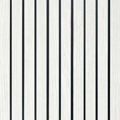 Pannello Murale in PVC con Doghe Effetto Legno 3D