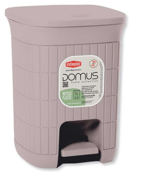 Badmülleimer Domus 6L Modernes und funktionales Design