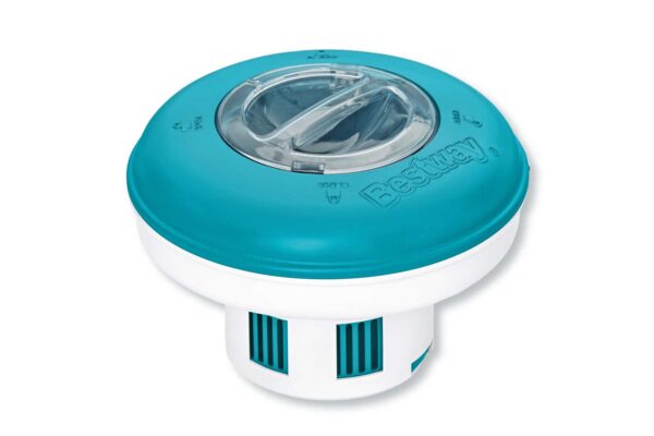 Schwimmender Chlorspender für 200g-Tabletten mit Regler