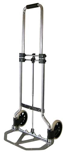 Carrello Pieghevole in Alluminio – 37x38x96 cm Aperto / 5x38x68 cm Chiuso