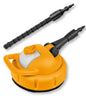 Ingco pressure washer floor brush, Ø280mm, with tank